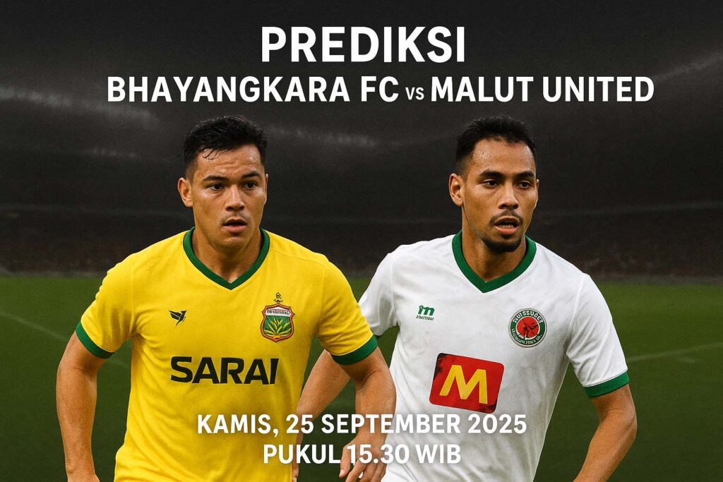 Prediksi Bhayangkara FC vs Malut United: Duel Sengit di Stadion Sumpah Pemuda