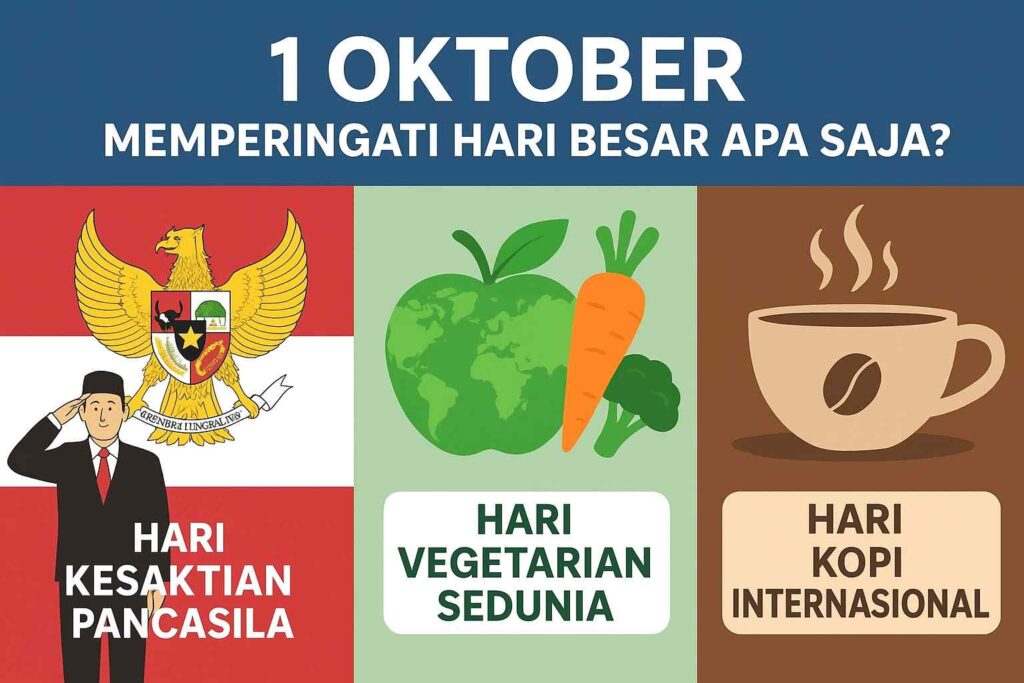 1 Oktober Memperingati Hari Apa? Ini Penjelasan Lengkap dan Maknanya