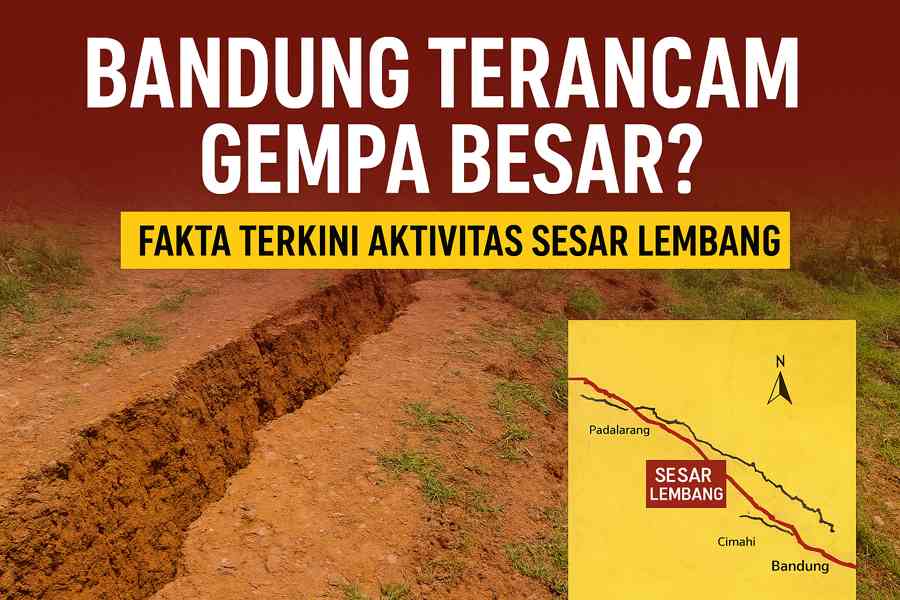 Bandung Terancam Gempa Besar? Fakta Terkini Aktivitas Sesar Lembang dan Gunung Batu