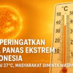 BMKG Peringatkan Cuaca Panas Ekstrem Suhu 37°C