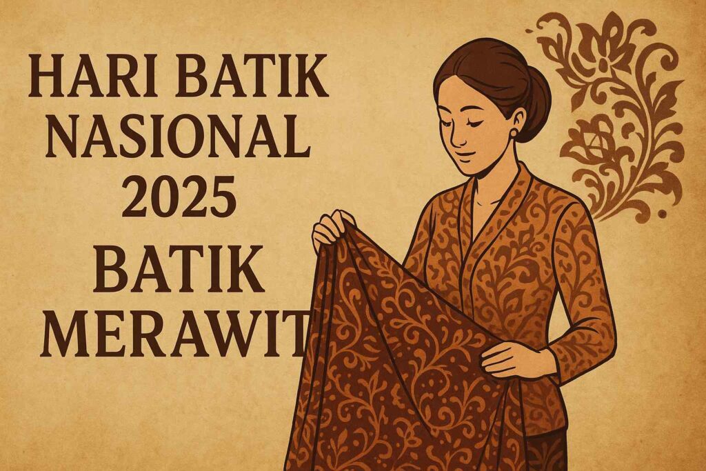 Hari Batik Nasional 2025: Tema Batik Merawit Jadi Simbol Kehalusan Tradisi dan Identitas Bangsa