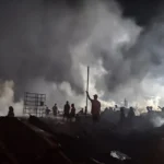 Kebakaran Besar di Pasar Wonogiri, 300 Kios Hangus