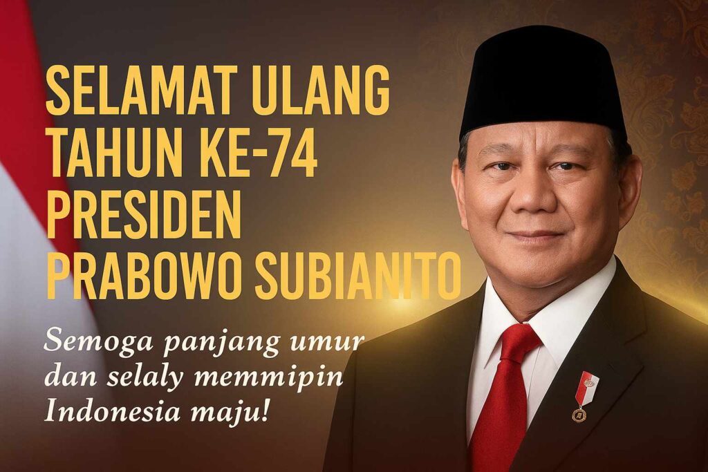 Ulang Tahun Presiden Prabowo ke-74: Anies Baswedan, Dasco, Prasetyo Hadi Ucapkan Selamat