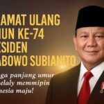 Ulang Tahun Presiden Prabowo ke-74: Anies Baswedan, Dasco, Prasetyo Hadi Ucapkan Selamat