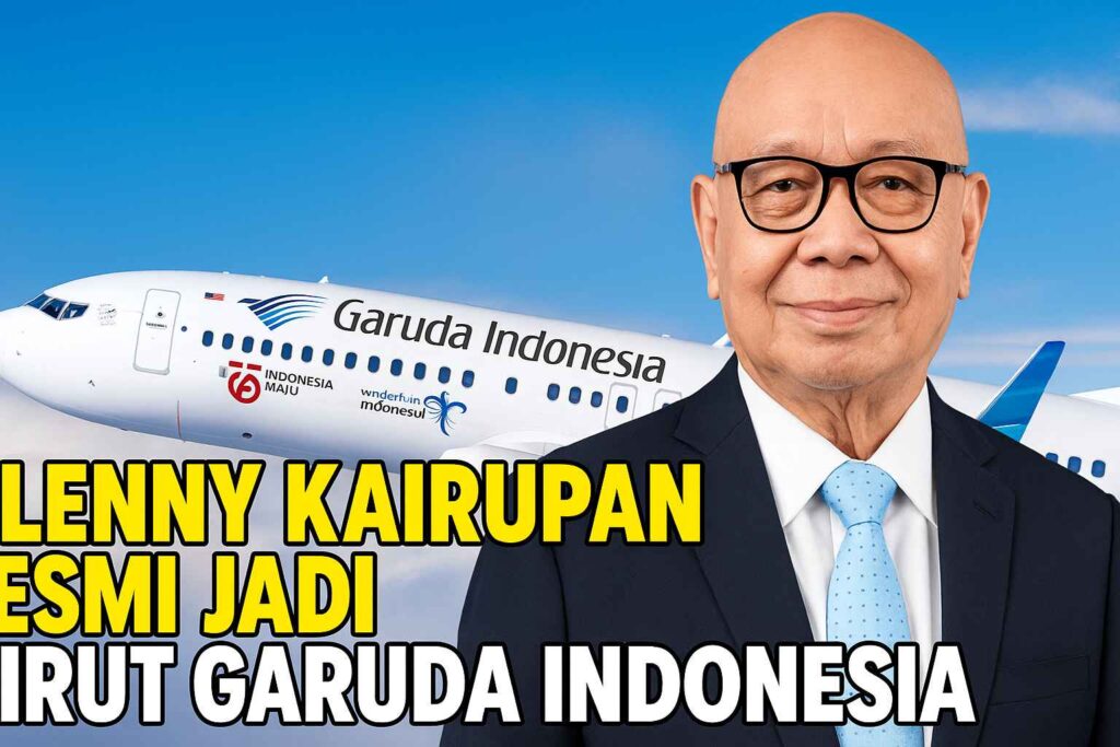Glenny Kairupan Resmi Jadi Dirut Garuda Indonesia, Sahabat Dekat Prabowo Siap Pimpin Restrukturisasi