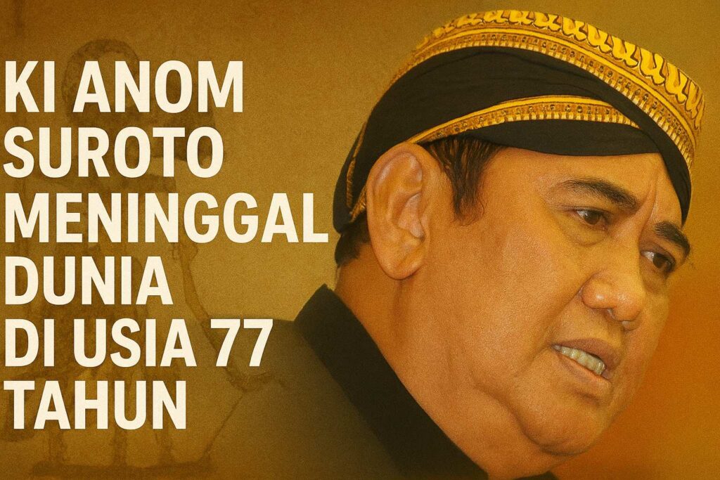 Maestro Wayang Kulit Ki Anom Suroto Wafat di Usia 77 Tahun, Dunia Pedalangan Berduka