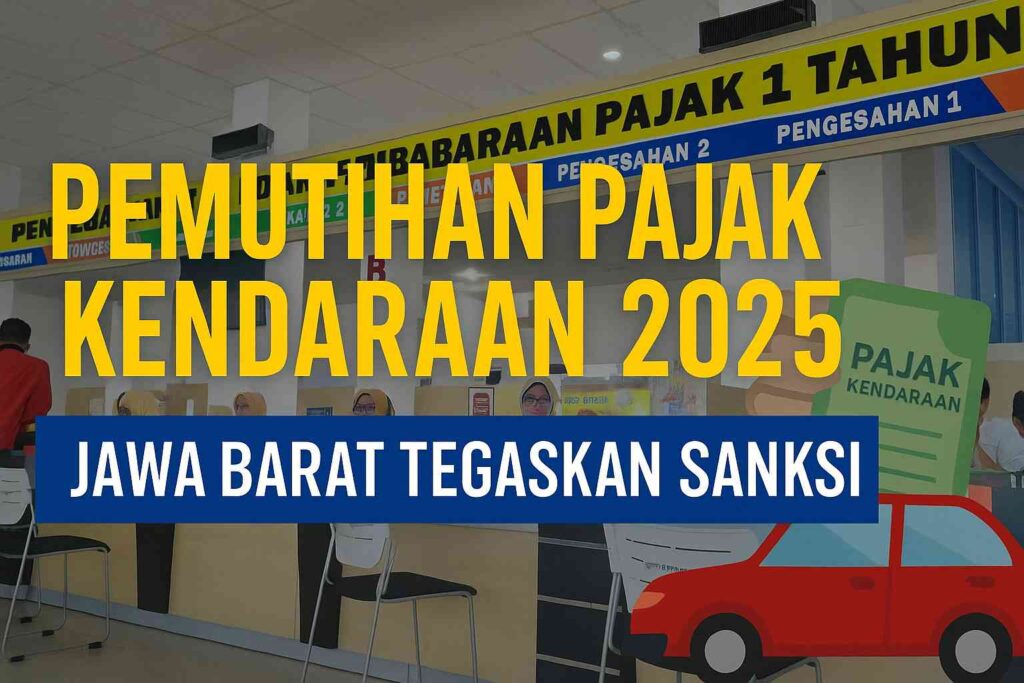 Pemutihan Pajak Kendaraan Bermotor 2025: Sejumlah Provinsi Perpanjang, Jawa Barat Tegas Terapkan Sanksi