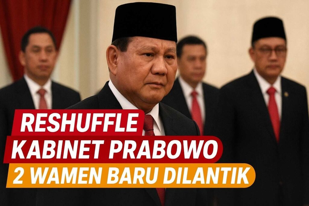 Presiden Prabowo Lantik Dua Wakil Menteri dan Sejumlah Pejabat Negara di Istana Negara