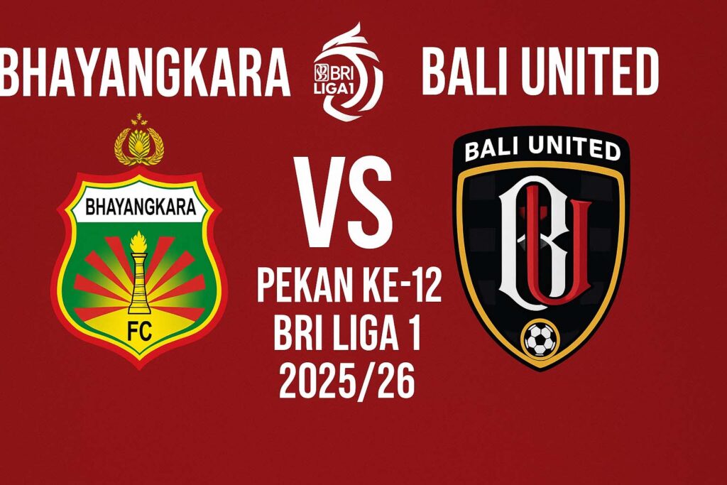 Prediksi Bhayangkara FC vs Bali United BRI Super League